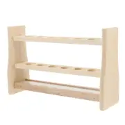 Essential Oil Holders Tube Vase Propagation Station Wooden Test Tube Rack