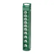 Socket Organizer 1/2" Drive 10 Slots Portable Shallow Socket Clip Rail Holder