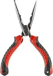 Lure Fishing Pliers High Carbon Steel Anti-skidding Lures Hook Remover Line Scissors Grip Hooks Split Ring Fish Tackle Pliers