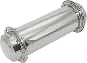 Time Capsule Anti-Corrosion Waterproof Stainless Steel Capsule Container Durable Lock Container for Future Graduation Gift, Stainless Steel, 13.4 Inch