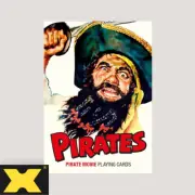 Pirates! (1930s-1960s Pirate Movie Poster Art) Playing Cards by Piatnik