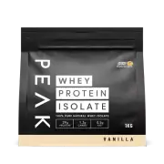 Whey Protein Isolate Premium Vanilla 1kg Biodegradable BioBag