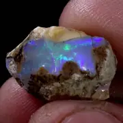10.50 CTS. Ethiopian BIG Fire Opal Welo Rough AAA+ FIRE Cutting Grade USA DEALER