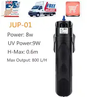SUNSUN JUP-01 UV Sterilizer &Filter Leach UV Lamp Micro Pump For Fish Aquarium