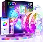 100Ft Bluetooth LED Strip Lights, Music Sync LED Lights Strip, RGB Color Changin