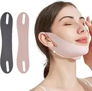 V Face Masks, Pack of 4 Reusable V-Line Mask, Face Slimming Strap, Face Lifting Bandage, V Line Lifting Mask