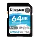 Kingston 金士頓 64GB SDXC UHS-I U3 V30 記憶卡 SDG3/64GB