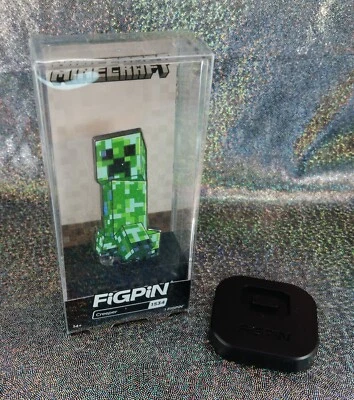 FigPin CHARGED CREEPER w/ Stand #1534 New In Box Target Exclusive