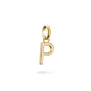 Buy Connect Charm letter P Gold by Thomas Sabo online - THOMAS SABO Australia
