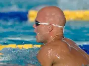 Vladimir Selkov of Russia at the World Aquatics Championships in P- Old Photo