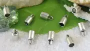 70pcs Tibetan silver end bead for 4mm cord FC9369