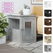 Dog Crate Furniture Dog Kennel Animal House Pet Cage Engineered Wood vidaXL