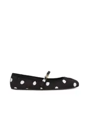 Dolce & Gabbana Polka Dot Bucklestrap Flats
