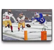 Josh Allen Inspired Diving Touchdown Poster