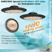 Hydroponics HARVEMAX 100W Full Spectrum UFO LED Grow Light Samsung LED Chip