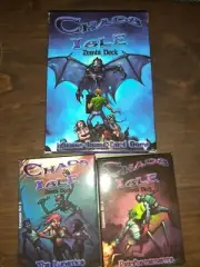 RealmMasters Cardgame Chaos Isle - Zombi Deck plus 2 additional packs new