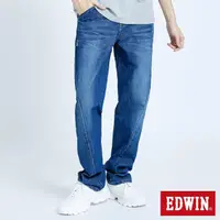 在飛比找momo購物網優惠-【EDWIN】男裝 大尺碼-E-FUNCTION復刻窄直筒牛