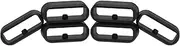 Fastener Rings Compatible with Garmin Forerunner 55 245 645/Vivomove/Vivomove 3/Venu/Vivoactive 3 Band Keeper,Silicone Watch Band Connector Loop for Garmin Venu Smart Watch