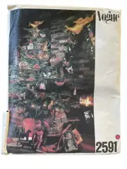 Vogue Sewing Pattern 2591 Christmas Tree Decorations