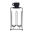 Coffee Capsule Holder Iron Compact Storage Rack for Kitchen Home Counter