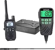 Oricom Bundle Pack: UHF360R 5 Watt UHF CB Radio with Controller Speaker Mic with Instant Replay and 6.5dBi UHF CB Antenna and UHF1400 1 Watt Handheld UHF CB Radio (UHF360RAH)