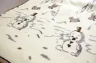 Duvet Wool Blanket Snowmen Children's Blanket 560 G/m2 Made IN Germany