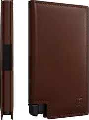 [Ekster] Vachetta Parliament Leather Wallet, Bergamo Brown, Minimalist