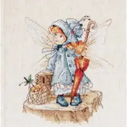 EnchantStitch: The Fairy Tale Cross Stitch Kit - Create Magical Masterpieces wit