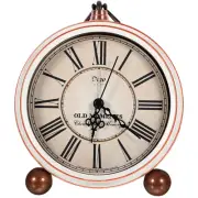 Roman Numeral Table Clock Office Table Decoration Classic Alarm Clocks Bedside