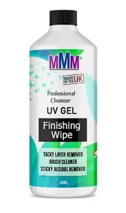UV Nail Gel Finishing, Sticky Residue Remover, Cleanser, Brush Cleaner 30ML