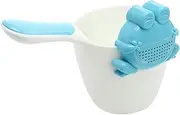 Toyvian 1 Set Shampoo Cup Cartoon Bathing Spoon with Detachable Design Safe Non Slip Handle for Newborns Easy to Clean Shower Present