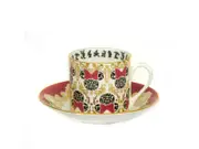 English Ladies Minnie Mouse Modern - Cup And Saucer - Tea Set