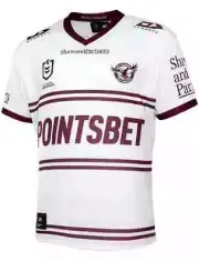 Manly Sea Eagles NRL Mens Away Jersey Sizes S-7XL BNWT