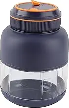 Haofy Portable Blenders Handheld Fruit Mixer Powerful Blending 800ml Capacity for Travelers (Blue)