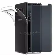 Privacy Premium Real Screen Protector TPU Case for Samsung Galaxy Note 8 N950U