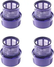 [FFYan] 4 Pack Cordless Vacuum Cleaner Replace Filter for Dyson V10 Sv12 Cyclone Animal Absolute Total Clean Washable Filter Hepa Vacuum Cleaner Parts