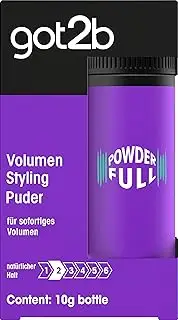 got2b Powderfull styling powder (10 g), hair powder gives instant volume directly at the root, volume powder with light formula for natural looking hold