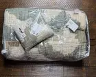 Pottery Barn Wesley Reversible Full/Queen Quilt W STD Sham NEW READ