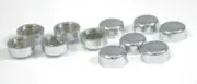 Hex Head Bolt Nut Cover for 7/16" Wrench or Socket Plastic PD#7/16-CHR Set of 10
