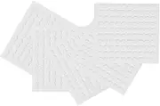 HOUDERCO 500 Pieces Round Double-Sided Adhesive Putty Removable Sticky Tack Double-Sided Adhesive Sticker No Marks for Indoor Outdoor Use