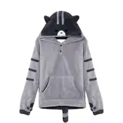 Nevenka Womens Cute Hoodies Cat Ears with Pocket Fleece Pullover for Girls