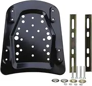 A70F Universal Motorcycle Rear Luggage Tail Top Box Helmet Trunk Bracket Base Plate(Set)
