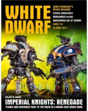 white dwarf magazine issue 116 april 2016 role playing rpg