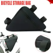 Sporting Accessories Bike Cycling Triangle Bag Front Frame Bicycle Black PouchAU
