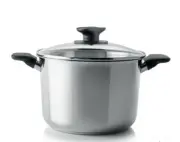 Tupperware Daily Universal Cookware 7.4Qt/7L Stockpot with Glass Cover New