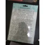 水晶印章 膠版印章 沙貝莉娜 SABELINA 水晶城堡數字印章