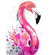 DIY 5D Diamond Painting Flamingo by Number Kits for Adults, Flamingo Diamond