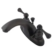 Kingston Brass GKB764.BL English Country 1.2 GPM Centerset - Bronze