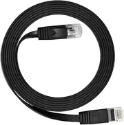 High Performance Cat6 Network Cable 15m Flat Internet Cord Universal Fit for Computers Tvs