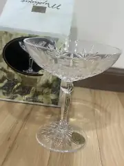 Cristal D'arques Durand MYSTIQUE Genuine Lead Crystal Compote/Dessert Glass